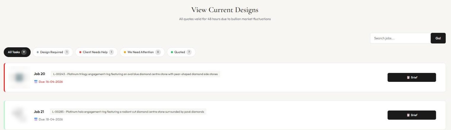 Step 3: Track Every Job at a Glance in 247CadControl
